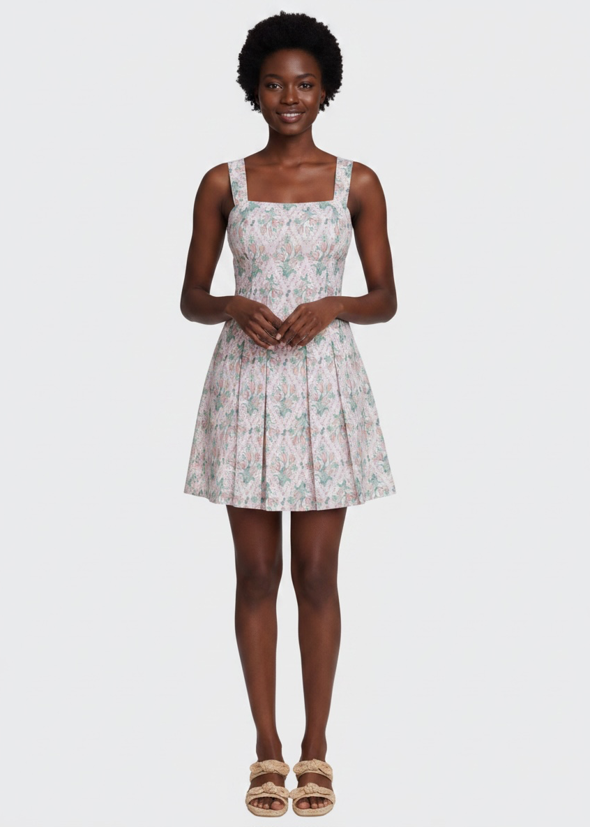 Avec Les Filles Corset Sweetheart Minidress
