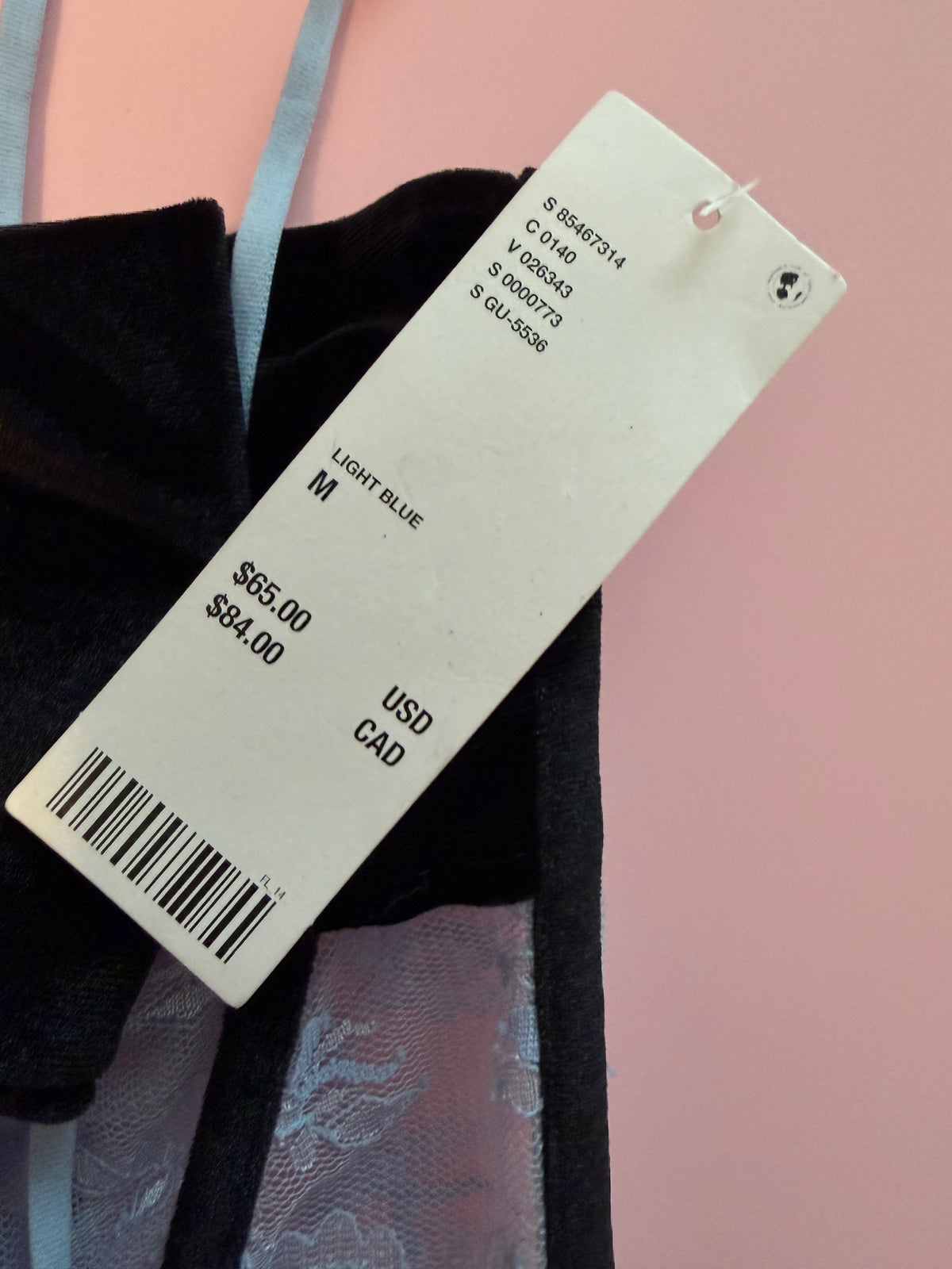 Out From Under Bow Down To Me Velvet & Lace Corset from Urban Outfitters
