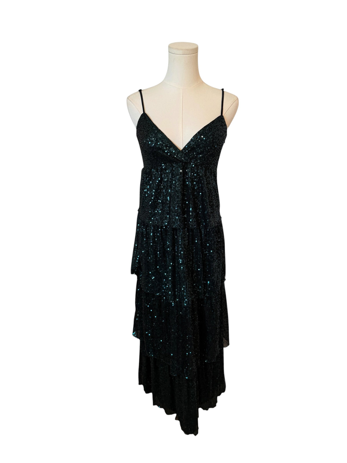 Saylor Finlee Maternity Sequin Dress