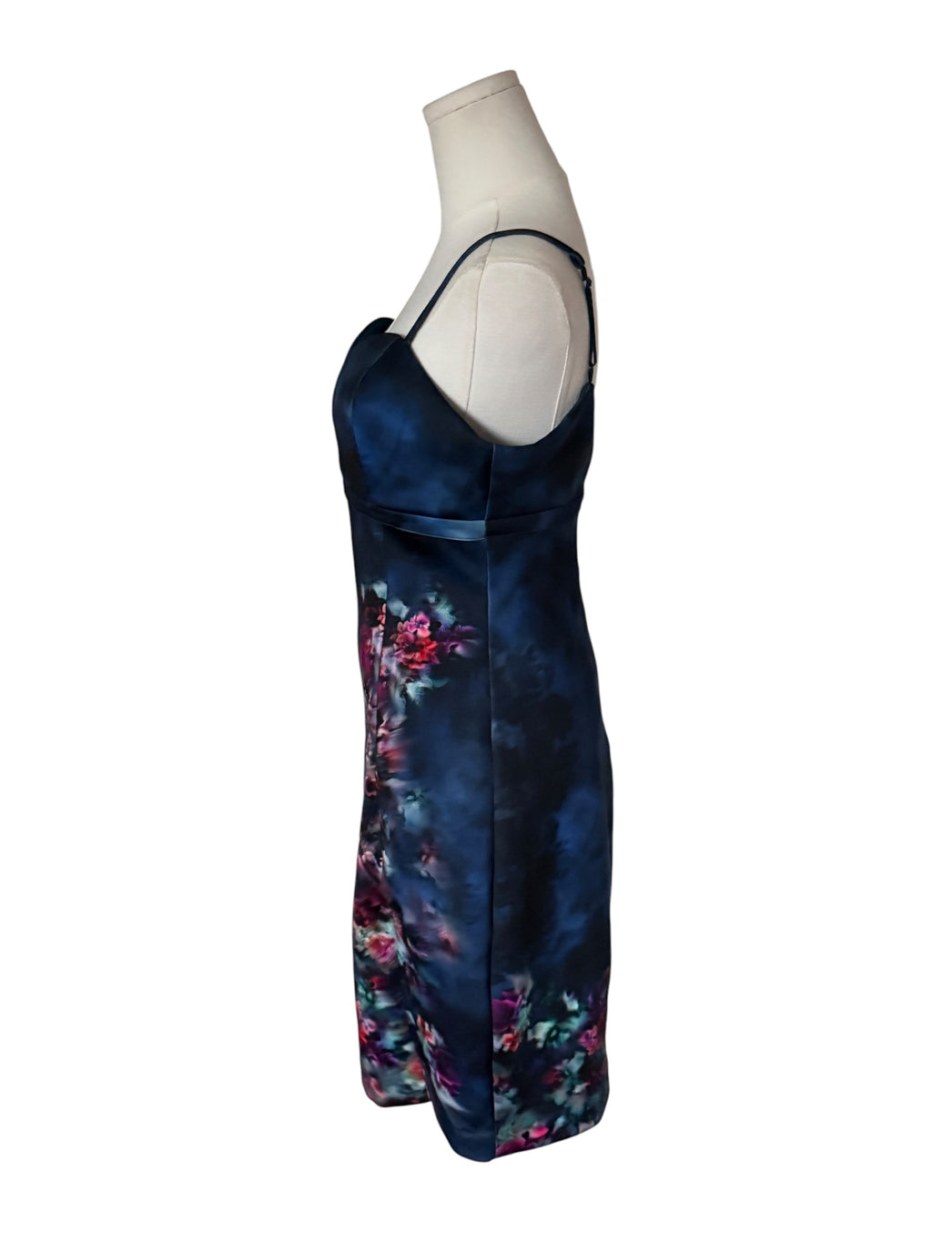 Bebe Amanda Print Scuba Dress
