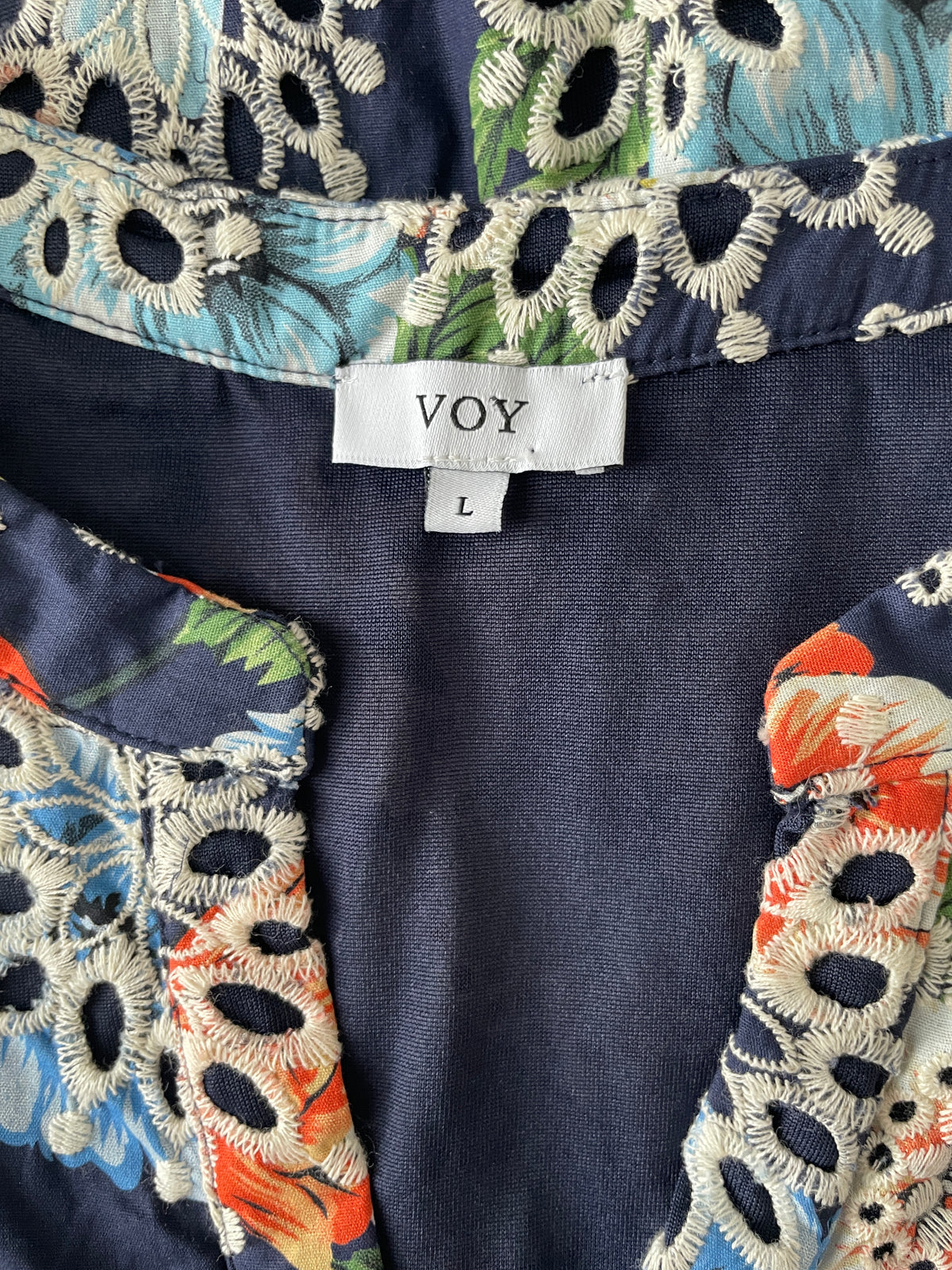 Voy Daisy Dress in Floral Costal