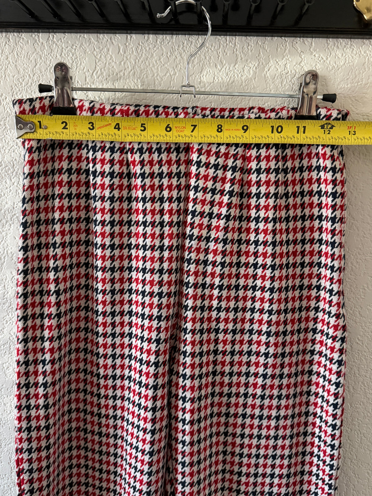 Free People Rudy Flared Houndstooth Trouser Pants size 2 NWT