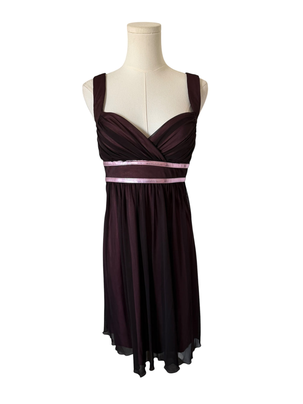 Vintage City Triangles babydoll cocktail dress